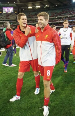 Daniel Agger Steven Gerrard