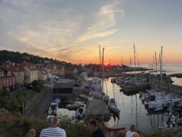 Solnedgangen i Gudhjem