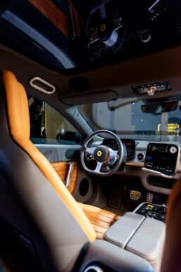 Ferrari Luce inside